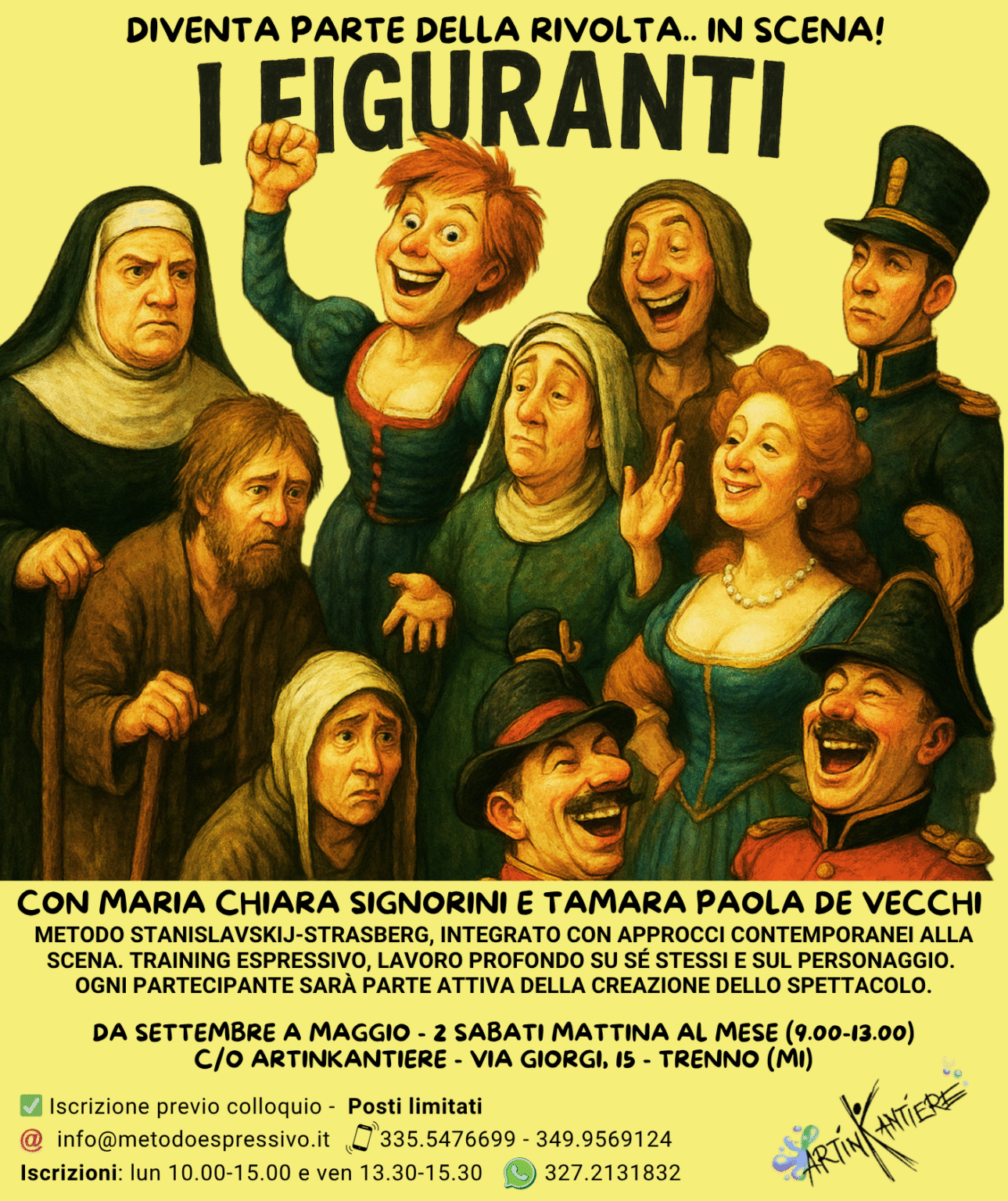 i figuranti immagine sito