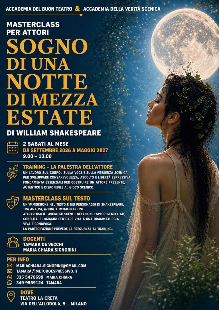 Locandina Masterclass 20262027